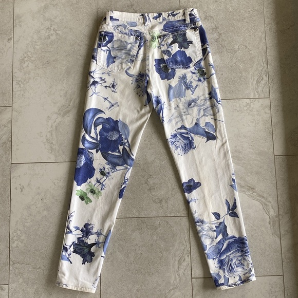 Vintage Roberto Cavalli floral jeans - Picture 5 of 13